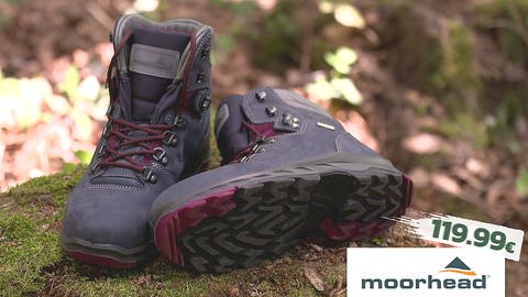 Schuhe von Moorhead im SWR Marktcheck-Test für Wanderschuhe. (Foto: SWR, SWR Marktcheck)