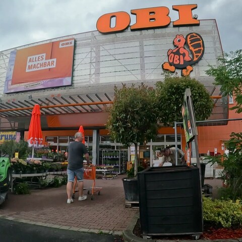 Ein Obi-Markt von außen. (Foto: SWR)