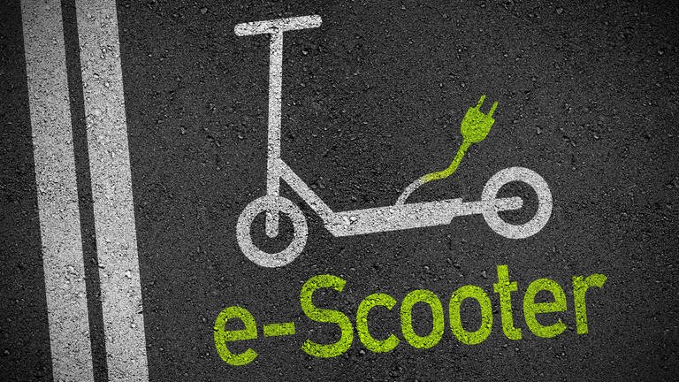 Logo E-Scooter: Seit 2019 ist die Zahl der E-Scooter stetig gestiegen. 11 Millionen User:innen haben nutzen die 240.000 Roller der 10 E-Scooter Sharing Anbieter in Deutschland.
