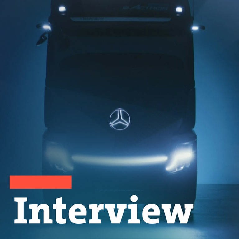 SWR-Interview mit Martin Daum, CEO von Daimler Truck.  (Foto: Pressestelle, Bild aus Daimler-Image Film zur IAA )