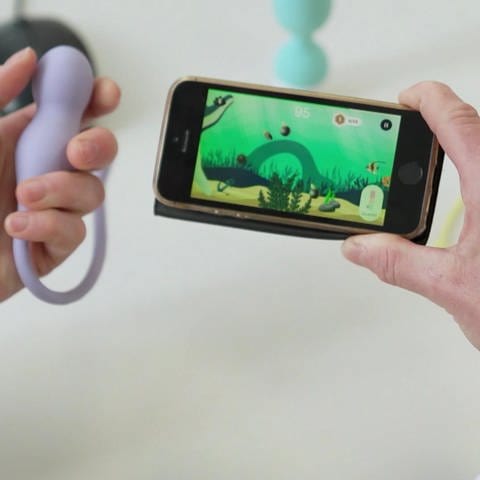 Beckenbodentraining mit Biofeedback via Smartphone