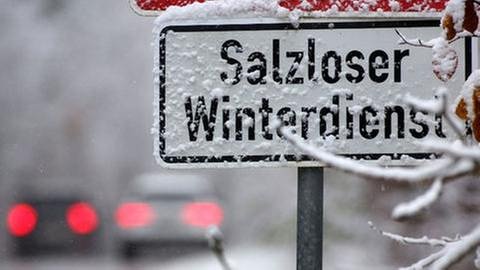 Streusalz, Winterdienst (Foto: picture-alliance / dpa, picture-alliance / dpa -)