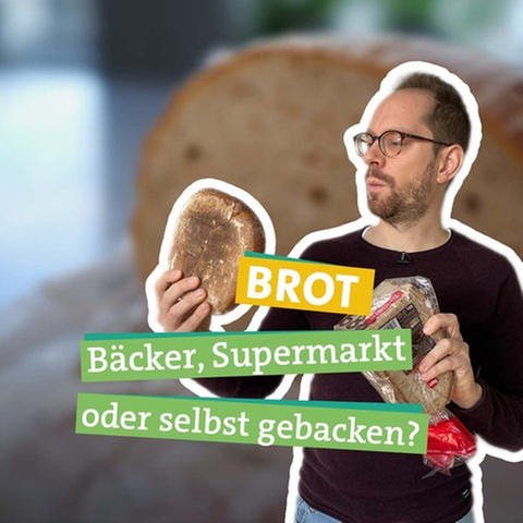 Ökochecker Tobi Koch weiß, welches Brot das nachhaltigste ist.  (Foto: SWR)