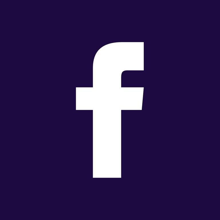 facebook logo in weiß auf blauem Hintergrund (Foto: SWR, SWr - Georg Bruder)