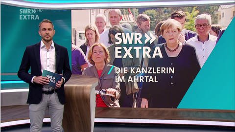SWR extra: Die Kanzlerin im Ahrtal (Foto: SWR)