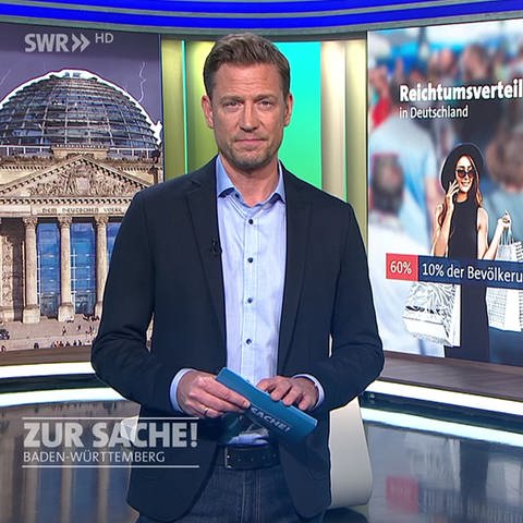 Moderator Florian Weber (Foto: SWR)