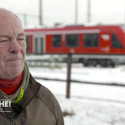 Verärgerte Bahnkunden (Foto: SWR)
