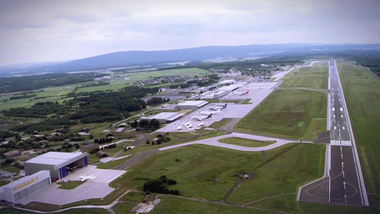 Der Flughafen Hahn (Foto: SWR, SWR)