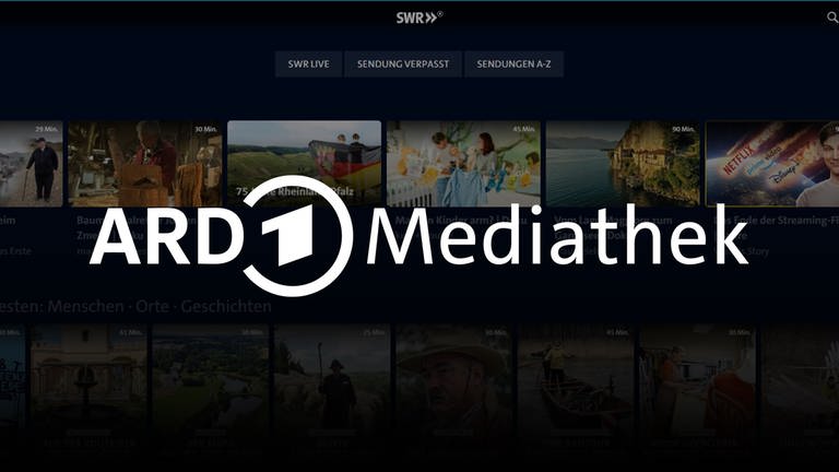 Startseite ARD Mediathek (Foto: SWR)
