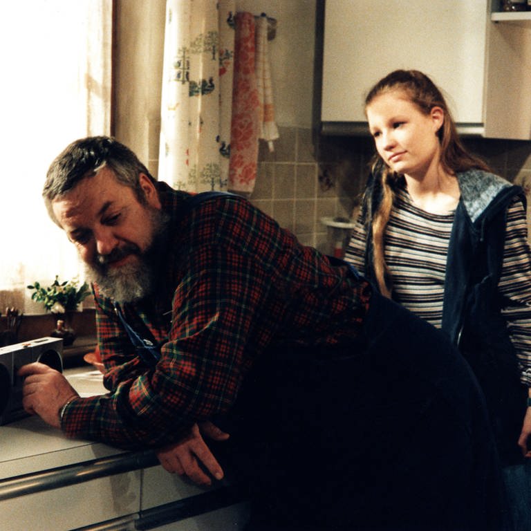 Hermann und Eva in der Küche