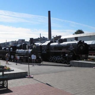 Das Eisenbahnmuseum am ehemaligen Warschauer Bahnhof in St. Ptersburg (Foto: SWR, Grit Merten)