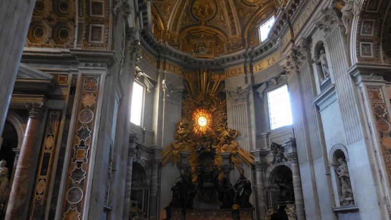 Papstaltar von Lorenzo Bernini