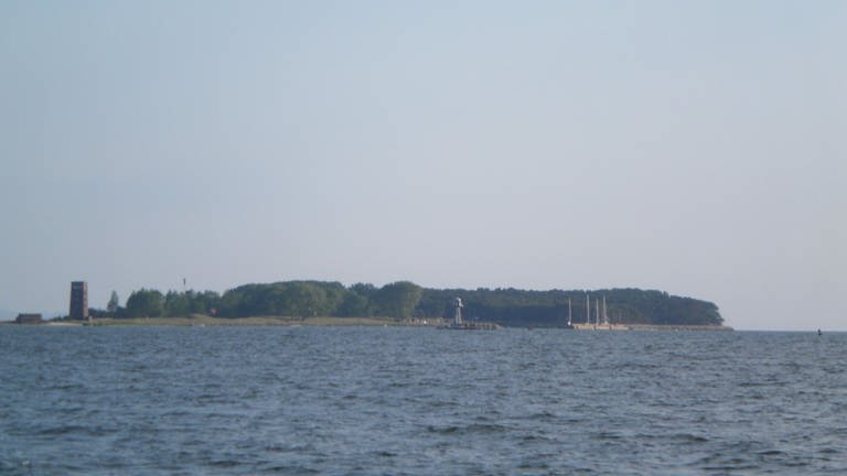 Die Insel Ruden ist 2 km lang und das letzte Überbleibsel der ehemaligen Landverbindung zwischen Usedom und Rügen.