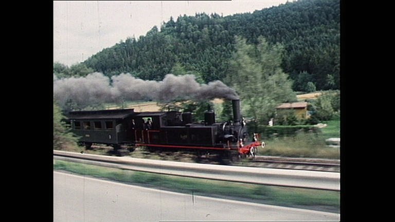 Die Esslingerin 5469 in Aktion, ein Schmuckstück der Eurovapor. (Film von 1974)