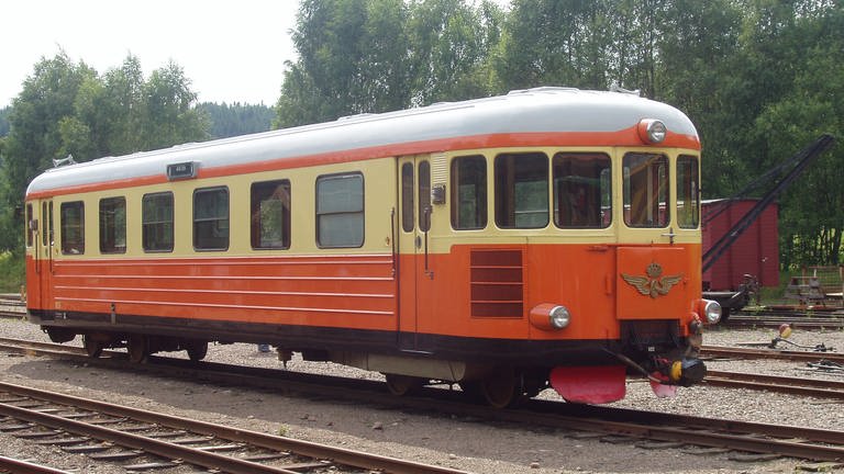Historischer Triebwagen SJ  Y7 1242, Baujahr 1959