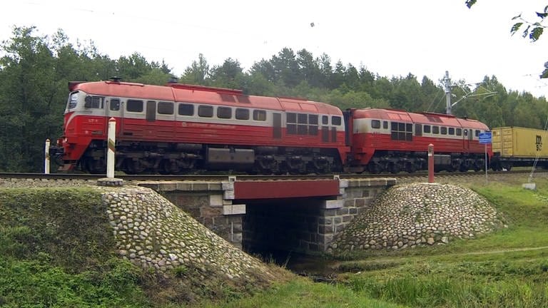 M62 an der Grenze Weissrussland-Litauen