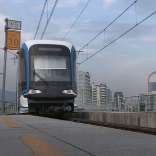 Addis hat ein modernes Nahverkehrssystem (Foto: SWR, Rüdiger Lorenz)