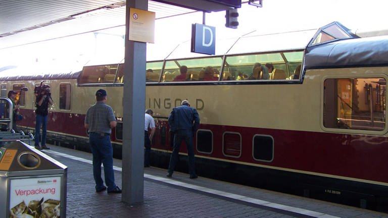Der Rheingold im Bahnhof