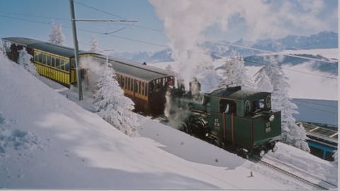 Rigibahn im Winter