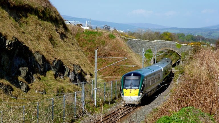 Die Strecke zwischen Dublin und Wexford gilt als die schönste Strecke Irlands.
