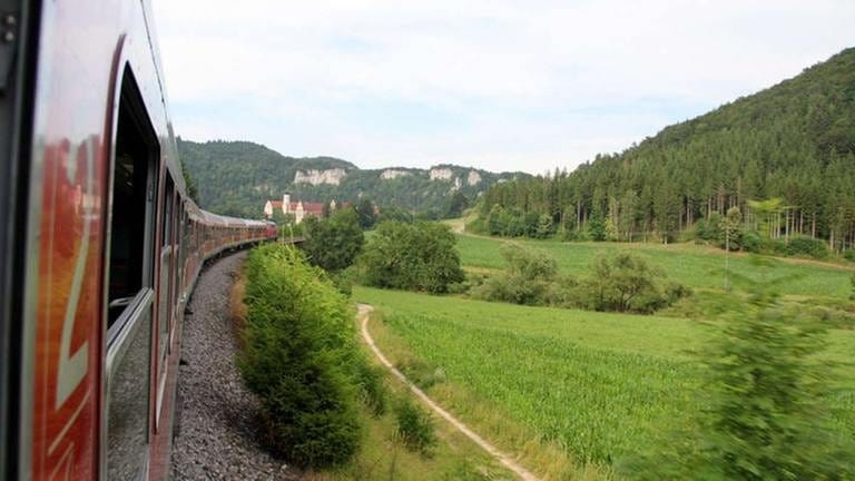 Das Kloster Beuron ist eine der Tourinsten-Attraktionen im Oberen Donautal, die man bequem per Zug erreichen kann.l