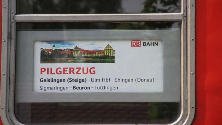 Immer am Annentag, dem 26. Juli, fährt ein Pilgerzug von Stuttgart ins Kloster Beuron.