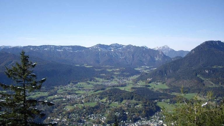 Panoramablick auf das Berchtesgadener Land