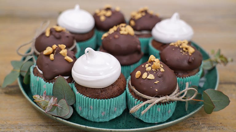 Erdnussbutter-Schokoladen-Muffins