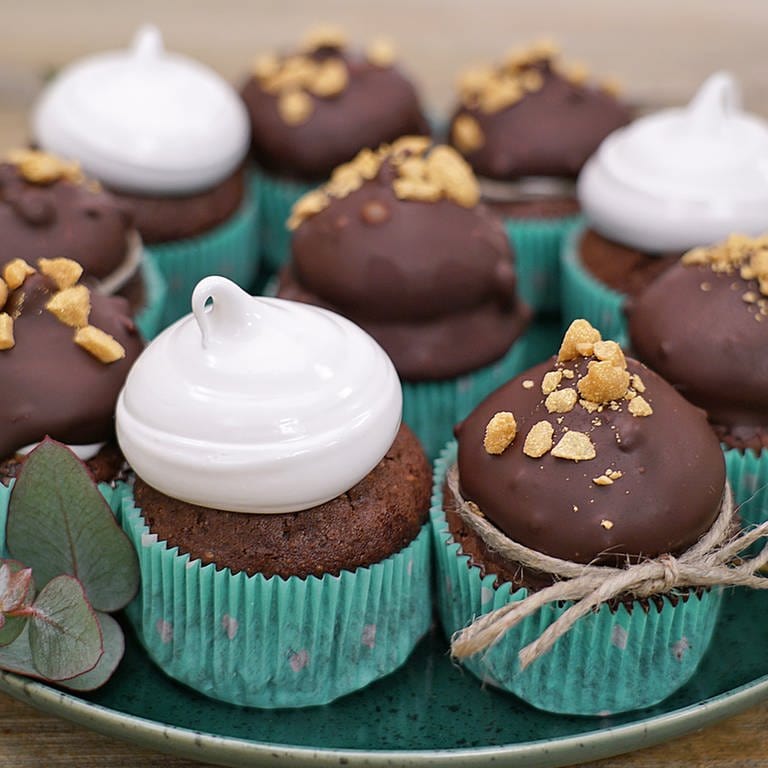 Erdnussbutter-Schokoladen-Muffins
