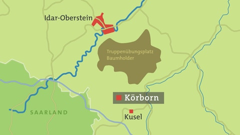 Hierzuland Körborn Karte