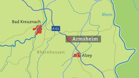 Armsheim Karte
