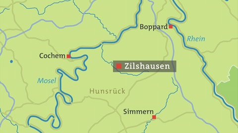 Zilshausen Karte